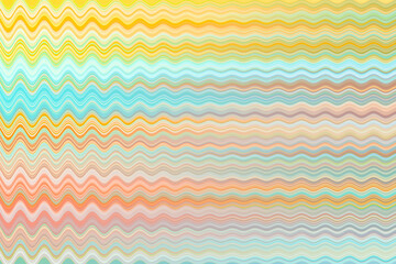Smoothly floating colourful paint waves