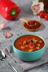 Traditional Hungarian meat stew - Goulash