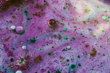 bubbles background. space abstract background. background space