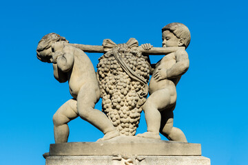 Josua-und-Kaleb-Brunnen in Stuttgart Rotenberg