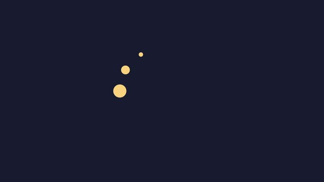Vector luxury gold round bar website buffer loader or preloader icon. Circle motion graphic animated