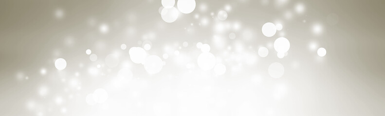 light brown snow blurred abstract background. bokeh christmas blurred beautiful shiny Christmas lights