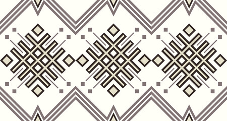 Vector Motifs decorative ethnic pattern. Simple folk ethnic symbol prints.