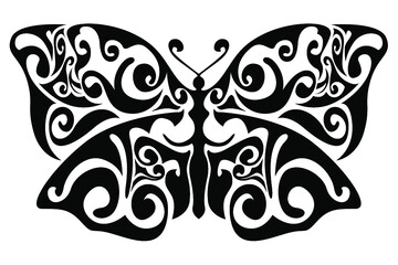 butterfly Ornament Vector