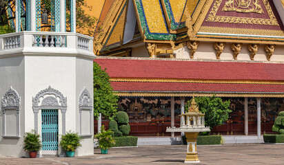 The Royal Palace in Phnom Penh