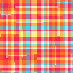 Checkered pattern. Seamless texture. Geometric background. Abstract wallpaper of the surface. Print for polygraphy, posters, t-shirts and textiles. Doodle for design. Greeting cards. Art creation