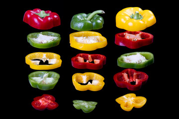 Bell pepper paprika capsicum sweet pepper
