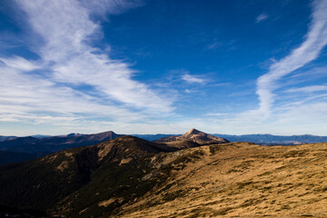autumn day in the highlands