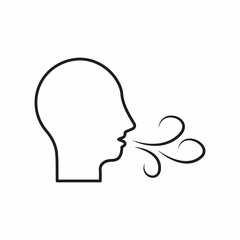 Having breath difficulties. Health Care.