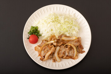 焼肉定食　(豚肉)