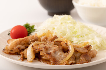 焼肉定食　(豚肉)