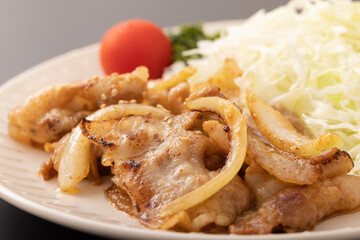 焼肉定食　(豚肉)