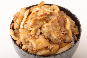 焼肉丼　(豚バラ肉)