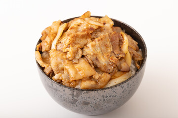 焼肉丼　(豚バラ肉)