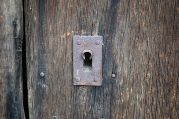 old door lock