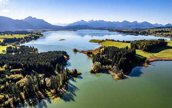 Lake Forggensee near Fuessen