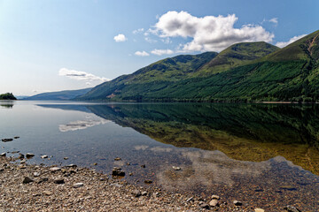 Loch Lochy - Caledonian Canal, Highlands, Scotland, UK