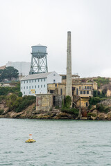 Obraz premium Famous Alcatraz prison in San Francisco