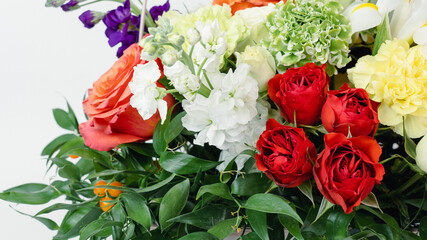 bouquet of colorful flowers