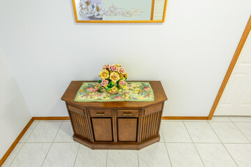 Fragment of interior design of a luxury living room