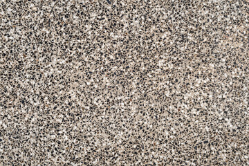 Dark gray old terrazzo floor texture for background