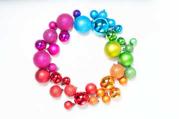 Colorful christmas lifestyle