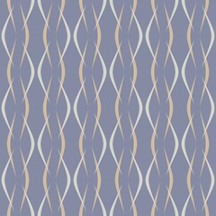 Simple striped seamless pattern - decoration for any surface.