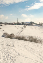 Aachen Eilendorf im Januar 