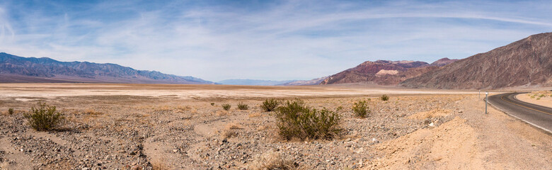 Great scenic Death Valley landscape