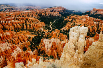 red canyon - unreal scenery and constellation of rocks in the united states of america