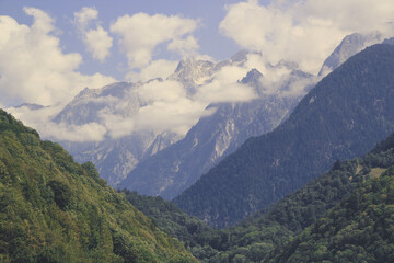Naklejka premium Yosemite national park in the united states of america.