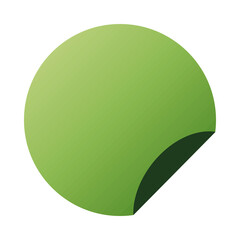 green sticker icon