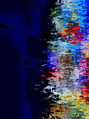 obscuration illustration color screensaver for desktop