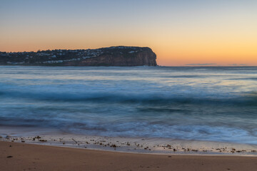 Sunrise at the seaside
