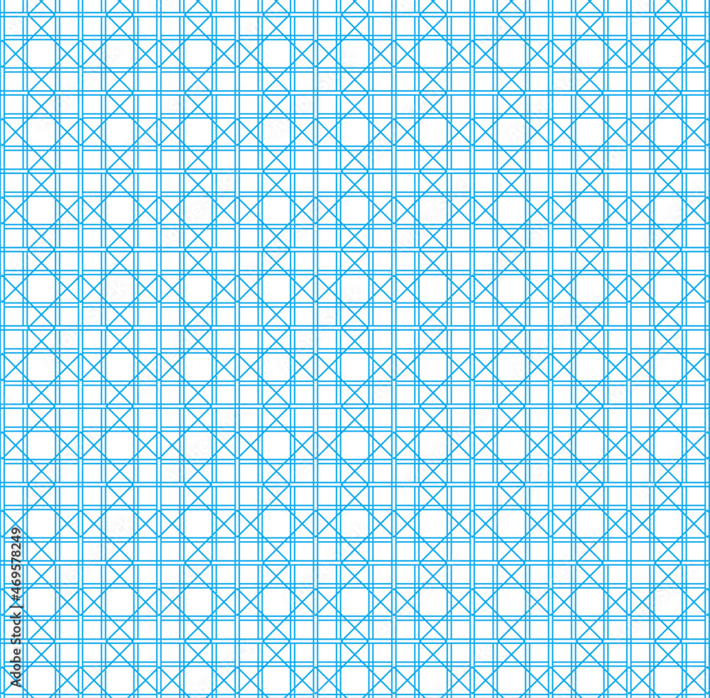 Fototapete blue pattern line geometric seamless abstract chevron on transparent background. backgrounds pattern