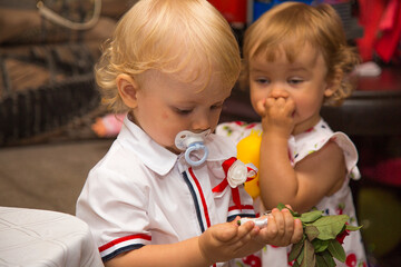 Beautiful and romantic wedding, groom and bride! Family and Marriage. Creation of a family, marriage! Engagement ring