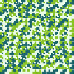 Abstract Geometric Pattern generative computational art illustration