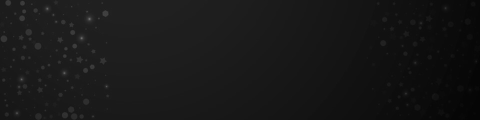 Magic stars random Christmas background. Subtle fl