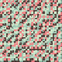 Abstract Geometric Pattern generative computational art illustration