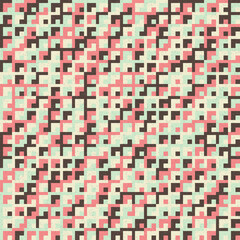 Fototapeta premium Abstract Geometric Pattern generative computational art illustration