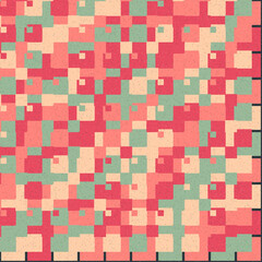 Abstract Geometric Pattern generative computational art illustration