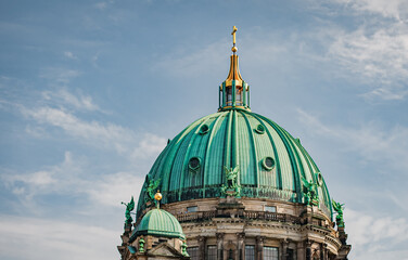 Roof of Berliner Dom cathedral, Berlin, Germany © StellaSalander