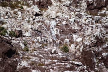 Frigate rock at Isla Espiritu Santo, La Paz baja California Sur, Mexico