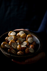 escargot with mushrooms