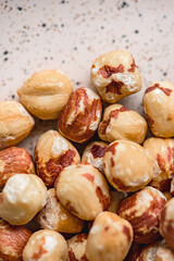 close up of nuts