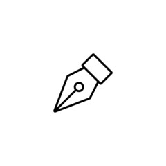 Pen icon, Pen sign vector