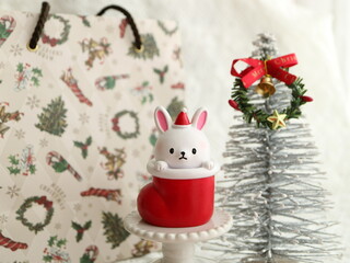 rabbit santa