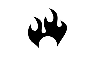 vector hot fire simple