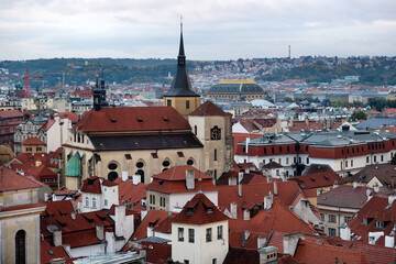 Obraz premium Aerial view of Old Town Square
