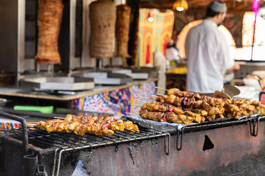 arab cuisine on the street